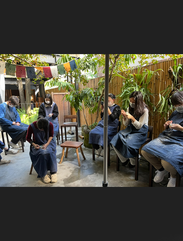 松崎勝美の石仏ワークショップ 2026年2月台湾にある菩薩寺にて